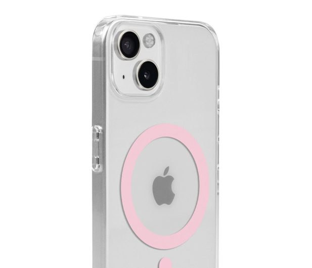 Holdit MagSafe Case iPhone 15/14/13 Pink/Transparent - 1221234 - zdjęcie 3